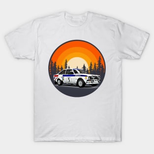 Escort Rally Forest Print T-Shirt